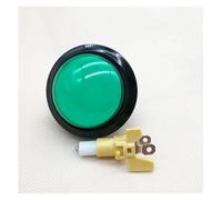 Button of 60mm game console Round responder with light self reset button video game basketball water machine accessories IDGTTLDF(Green)