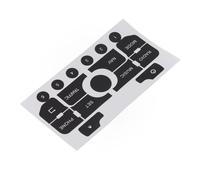 Button Repair Decal Sticker Compatible With 3008 For 308 For C5 For C3 Control Panel Button Repair Sticker Car Interior Button Stickers