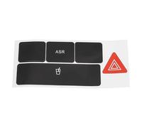Button Repair Stickers Compatible with A6 for C5 1998-2004 Button Repair Decal Stickers The Hazard Defroster and Car Accessories(Size2)