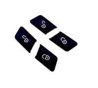 Button Repair Stickers Compatible with Benz for A Class 2013-2017 Car Interior Stickers Window Glass Lift Sticker Door Lock Unlock Cover Restoration Accessories(4pcs)