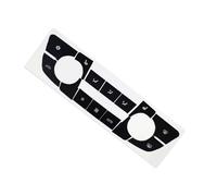Button Repair Stickers Compatible with Buick for Regal 2008-2013 Car A/C Button Repair Stickers Temprature Climate Heating Control Decals Auto Interior Stickers