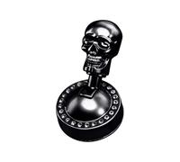 Button Start Car Shift Knob | Gothic Skull-Shaped Metal Universal Cover | Car Button Toggle Starter,for Outdoor Travel RVs Boats Vehicle Engine Trip Driver Daily Commuting