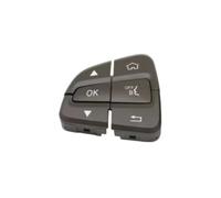 Button Steering Wheel Compatible With Benz For C Class W205 2014 2015 2016 2017 2018 Car Steering Wheel Switch Control Multi-Function Button 0999050200 0999050300(Moka,1pcs Left)