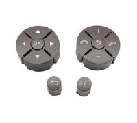 Button Steering Wheel Compatible With Benz For E Class W212 W207 2009 2010 2011 2012 2013 Car Steering Wheel Cruise Control Switch Buttons 20482103517381(Moka,2pcs)