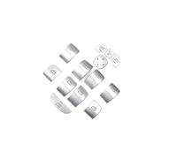 Button Sticker Compatible with Benz for CLA for C118 2020 2021 2022 2023 2024 2025 Interior Button Stickers Car Inner Door Unlock Window Glass Lift Trim(Size1)