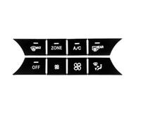 Button Sticker Compatible with Benz for GLE 2015 2016 2017 2018 2019 Car Styling Central Console Air Conditioning AC Button Sticker Auto Interior Accessories