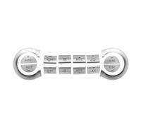 Button Sticker Compatible with Benz for Vito for V260L for V250 Central Air-Conditioning Console Button Car Interior Accessories