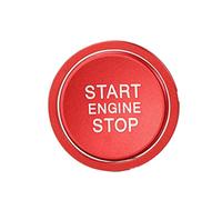 button sticker Compatible With VW For Passat B8 2015 2016 2017 2018 Car One Button Start Engine Start Stop Button Cap Trim Cover