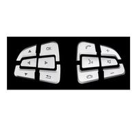 Button Stickers Compatible With Benz For GLE Class W166 C292 2016 2017 2018 2019 Steering Wheel Button Cover Trim Car Interior Accessories
