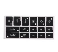 Button Stickers Compatible with for A4 B6 B7 2000 2001 2002 2003 2004 Car Air Condition Ac Climate Control Button Repair Stickers Decals