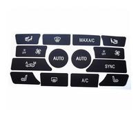 Button Stickers Compatible with for X6 2014 2015 2016 2017 2018 Models Climate Control Accessories Car Knob Button Stickers
