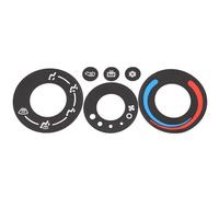 Button Stickers Compatible with Pontiac for Torrent 2005 2006 Car A/C Climate Control Button Repair Sticker Decal Push Decal Car Styling
