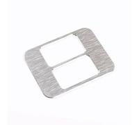 Button Stickers Compatible with Subaru for BRZ 2012 2013 2014 2015 2016 2017 2018 2019 2020 Car for Seat Heating Switch Button Frame Trim Sticker(Silver -with Hole)