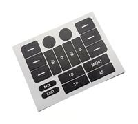 Button Stickers Compatible with VW for Golf for Jetta for Passat 2005-2009 Car Multimedia Menu CD FM AM for Radio Audio Switch Button Repair Decal Sticker