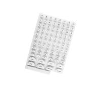 Button Stickers, Easy to Apply, Aesthetic Decorative Films, Protective Films for Laptop and Computer Decoration, for Women with Artificial Nails, for Home Office, Computer, Typing and
