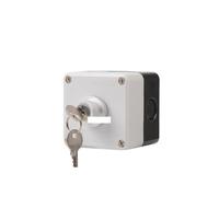 Button switch control box hand-held self starting button waterproof box electrical industrial emergency stop switch IDGTTLDF(1 hole key)