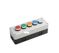 Button switch control box hand-held self starting button waterproof box electrical industrial emergency stop switch IDGTTLDF(5 hole A)