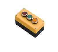Button switch control box plastic hand-held self-start button waterproof box industrial emergency stop LA38(3P)