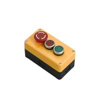 Button switch control box with emergency stop 1/2/3/4/5 hole button box industrial switch box waterproof button control box IDGTTLDF(3 hole D)