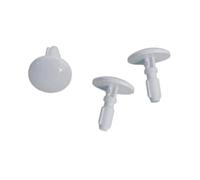 Button Timer Clock White X3 for Oven Brandt - 74x2994