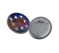 Button Touchable Screen Bluetooth-compatible App Pin Cyber Dynamic LED Collectible Gift Birthday Gift Intelligent Digital