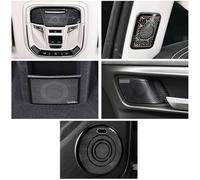 Button Trim Cover Compatible With GWM Tank 300 2022 2023 Accessories Car Door Speaker Cover Trim Front Reading Sound Horn Anti Hit Steel Cap