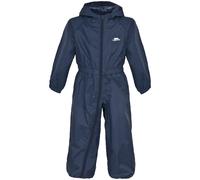 Button Waterproof Rain Suit Trespass Navy 2-3 Years