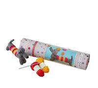 Buttonbag Crochet Sausage Dog Craft Kit Learn to Crochet - Crochet Craft Kit for Children and Adults -Make A Sausage Dog