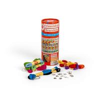 Buttonbag Friendship Bracelets Kit Jewellery Making Craft Kit - Arts and Crafts for Kids - Includes Threads, Metal Accessories, Full Instructions