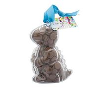 ButtonChocs Birthday Chocolate Dinosaur - Birthday Balloons. Belgian Milk Chocolate Birthday Gift.