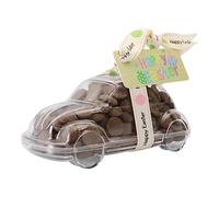 ButtonChocs Easter Chocolate Car. Belgian Milk Chocolate Easter Gift.