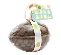 ButtonChocs Easter Chocolate Egg - Easter Eggs - Belgian Milk Chocolate Gift - Fun Easter Treat & Alternative Easter Egg