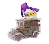ButtonChocs Just Retired Chocolate Vintage Car. Belgian Milk Chocolate Retirement Gift. Leaving Gift.