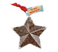 ButtonChocs To New Adventures Chocolate Star. Belgian Milk Chocolate Leaving Gift. Goodbye Gift.