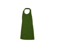 Buttoned bib apron Velilla Vert 75x80 cm