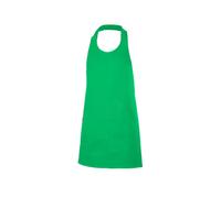 Buttoned bib apron Velilla Vert 75x80 cm