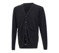Buttoned Cardigan - male - Filippo De Laurentiis - Cardigans - Black - S - Knitwear S