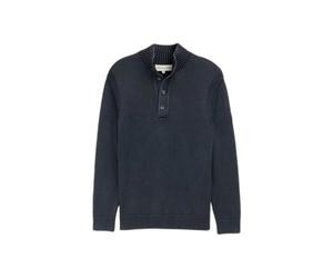 Buttoned Knit Sweater Tom Tailor Bleu XL