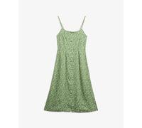 Buttoned mid-length printed slip dress for women Superdry Vert S