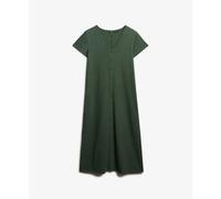 Superdry Thru Jersey Short Sleeve Midi Dress Green XS Woman