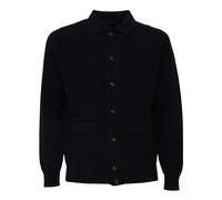 Buttoned Wool Cardigan - male - Filippo De Laurentiis - Cardigans - Blue - L - Knitwear L
