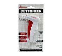 Buttoneer Button Fasteners System - NEW and Improved! - Attaches Buttons & More in Seconds - No Sewing Necessary & Works on Most Fabrics