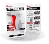 Buttoneer Button Fasteners System - NEW and Improved! - Attaches Buttons & More in Seconds - No Sewing Necessary & Works on Most Fabrics