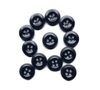 ButtonMode Work Shirt Buttons 13mm 20L Style 29 for Army, Dickies, Carhartt, Wrangler, Red Kap, Fits Class A, B, C Workwear, Military Spec Industrial Strength, Size 1/2", Blue Navy Dark, 12-Buttons