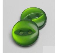 Buttons, 100pcs 9mm/10mm/11mm/12mm/15mm/18mm Polyester Button Cute Fisheye Buckle Sewing Button Accessories Resin Shirt Button for DIY (Color : Pearl no Edge, Size : 15mm) (Color : Green No Edge, Si