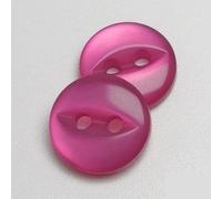 Buttons, 100pcs 9mm/10mm/11mm/12mm/15mm/18mm Polyester Button Cute Fisheye Buckle Sewing Button Accessories Resin Shirt Button for DIY (Color : Pearl no Edge, Size : 15mm) (Color : Rose Red No Edge,