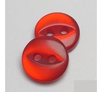Buttons, 100pcs 9mm/10mm/11mm/12mm/15mm/18mm Polyester Button Cute Fisheye Buckle Sewing Button Accessories Resin Shirt Button for DIY (Color : Pearl no Edge, Size : 15mm) (Color : Red No Edge, Size
