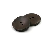Buttons 10PCS 2/4 Holes Round Wooden 10-38mm Buttons for Clothing Coat DIY Decorations Sewing Accessories 5 Colors Optional(Type-K,10pcs 34mm)