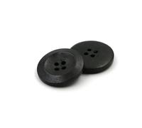Buttons 10PCS 2/4 Holes Round Wooden 10-38mm Buttons for Clothing Coat DIY Decorations Sewing Accessories 5 Colors Optional(Type-Q,10pcs 28mm)