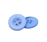 Buttons 10pcs 9-30mm Four Eye Buttons Sweater Shirt Resin Sewing Button DIY Clothes Crafts Garment Scrapbooking(Sky Blue,28L 18.0 MM)